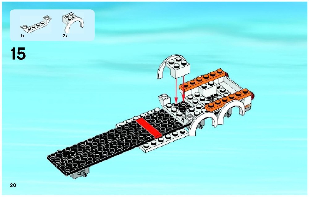 Лего 60056 Инструкция